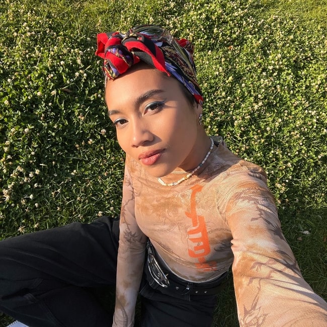 Yuna as seen in a selfie that was taken in July 2023, in Berlin, Germany