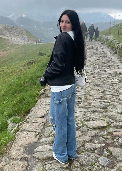Brooke Blach as seen in a picture that was taken in June 2023, at Zakopane, Poland