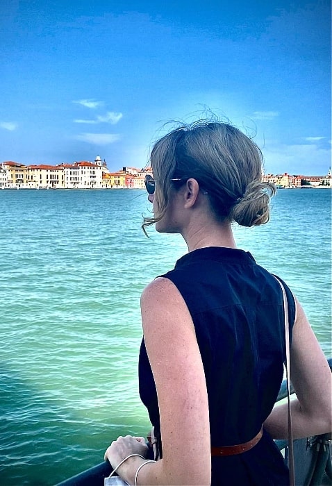 Cristiana Capotondi as seen in Venice, Italy in July 2020