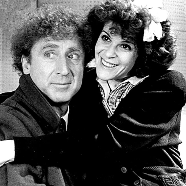 Gene Wilder and Gilda Radner as seen in the film 'Haunted Honeymoon' in 1986