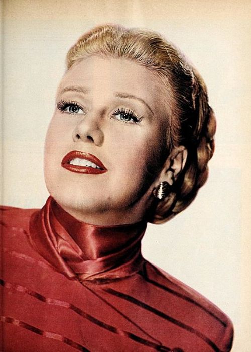 Ginger Rogers as photographed by Virgil Apger in 1949