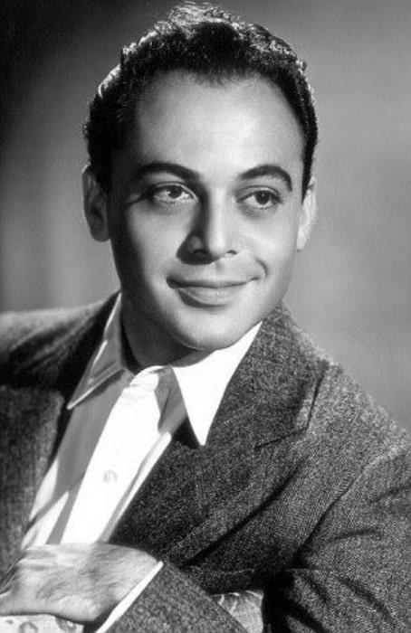 Herbert Lom as seen while smiling