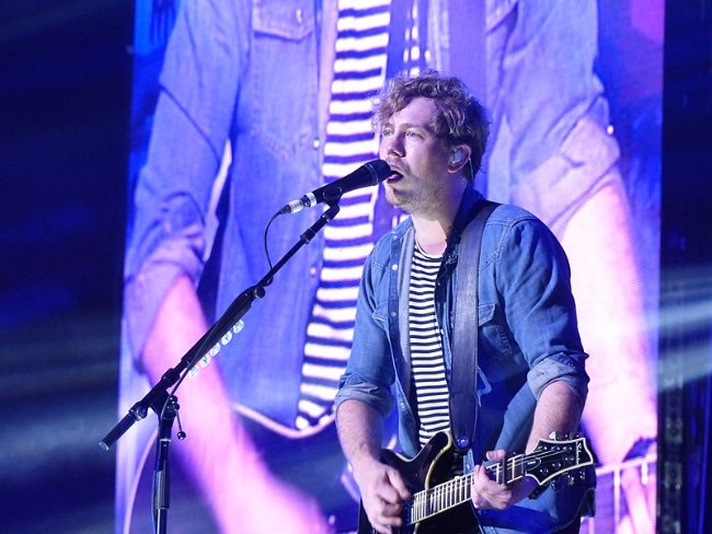 James Bourne as seen performing at the Manchester Arena in 2016