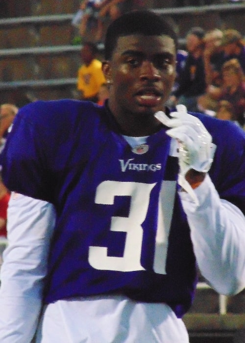 Jerick McKinnon as seen with the Minnesota Vikings during training camp in 2014