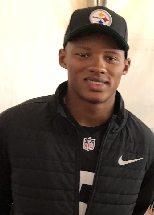 Joshua Dobbs as seen as a member of the Pittsburgh Steelers at the Atlanta Science Festival in March 2018