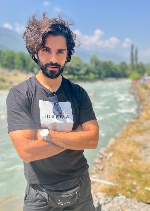 Kunal Thakur as seen in a picture that was taken in August 2023, in Sonamarg