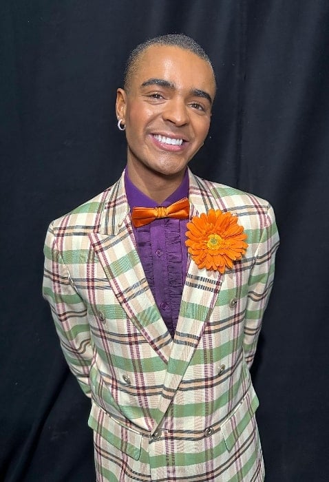 Layton Williams as seen while smiling in an Instagram post in December 2023