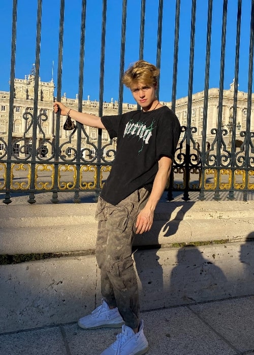 Lewis Kelly as seen in a picture that was taken in November 2020, in Madrid, Spain