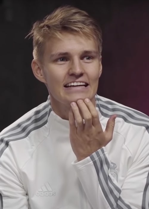 Martin Ødegaard as seen with Real Madrid in 2020