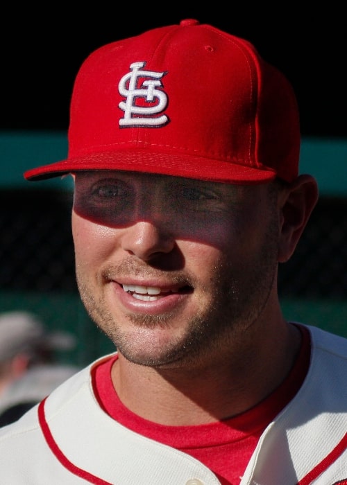 Matt Holliday pictured as a member of the St. Louis Cardinals during a game in 2013