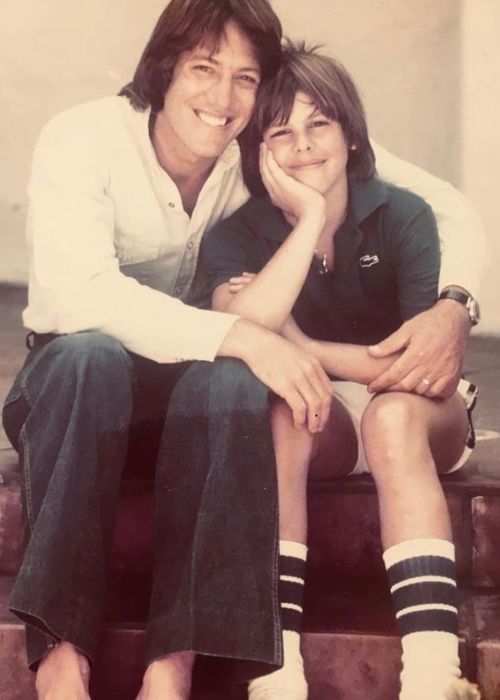 Stephen Macht as seen posing with his son Gabriel in a throwback picture