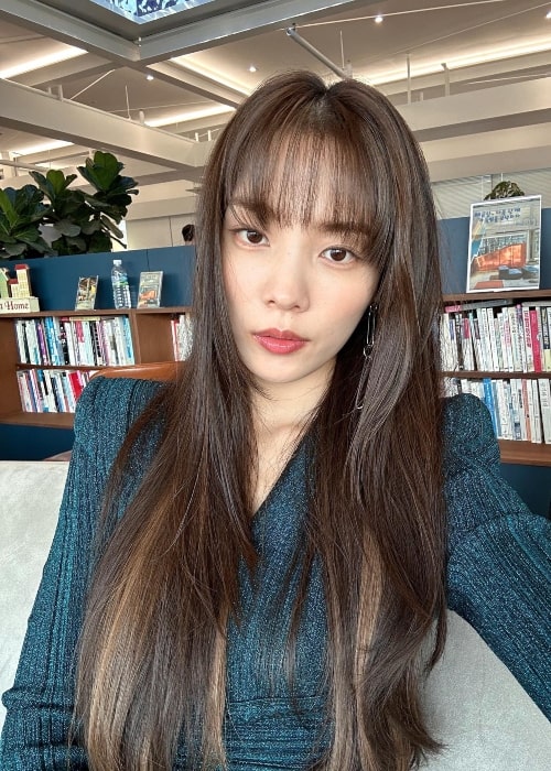 Yoon So-hee as seen in a selfie that was taken in July 2023