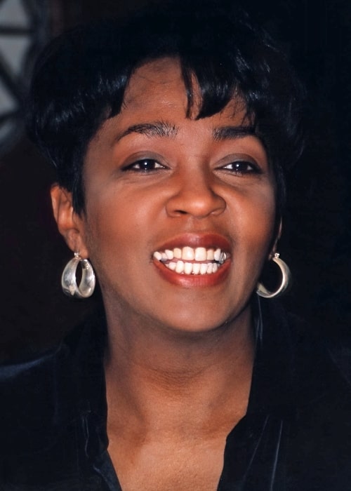 Anita Baker as seen in a picture that was taken in the past
