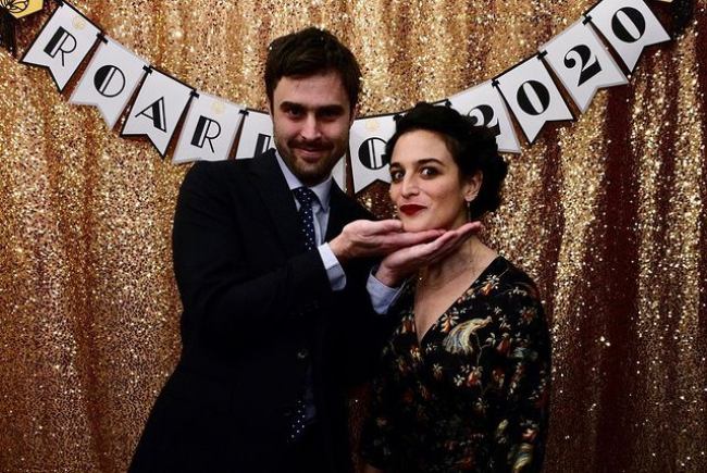 Ben Shattuck as seen with his wife Jenny in an Instagram picture taken in January 2020