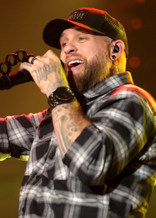Brantley Gilbert as seen while performing at an event in Phoenix, Arizona in December 2021
