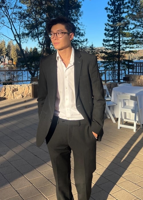 Derek Xiao as seen in a picture that was taken in November 2023, at Lake Arrowhead, California