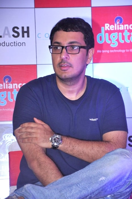 Dinesh Vijan as seen during a promotion for the film 'Cocktail' in 2012