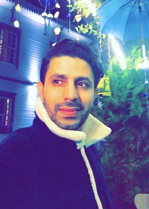 Faruk Kabir as seen taking an Instagram selfie in February 2020