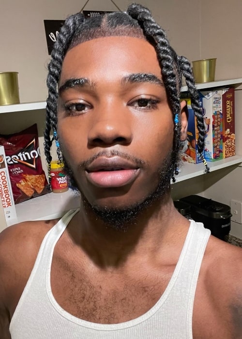 Hakeem Newkirk as seen in a selfie that was taken in Dallas, Texas in September 2023