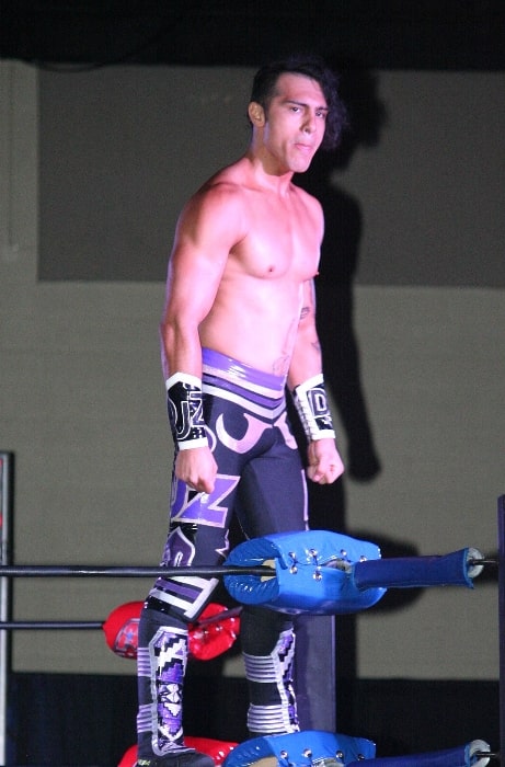 Joaquin Wilde as seen at an AML Wrestling event on June 25, 2017