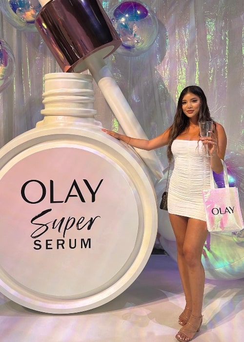 Joyceful Tingles as seen in a picture taken at an event for Olay taken in July 2023, at New York, New York