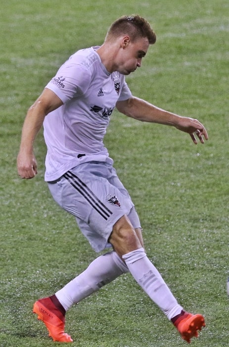 Julian Gressel as seen while playing for D.C. United on August 21, 2020