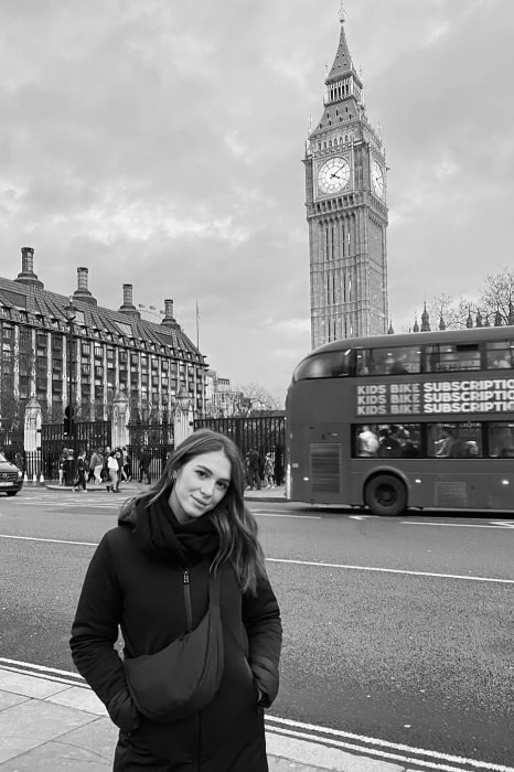 Ludovica Martino as seen while posing for a picture in London, England in January 2023