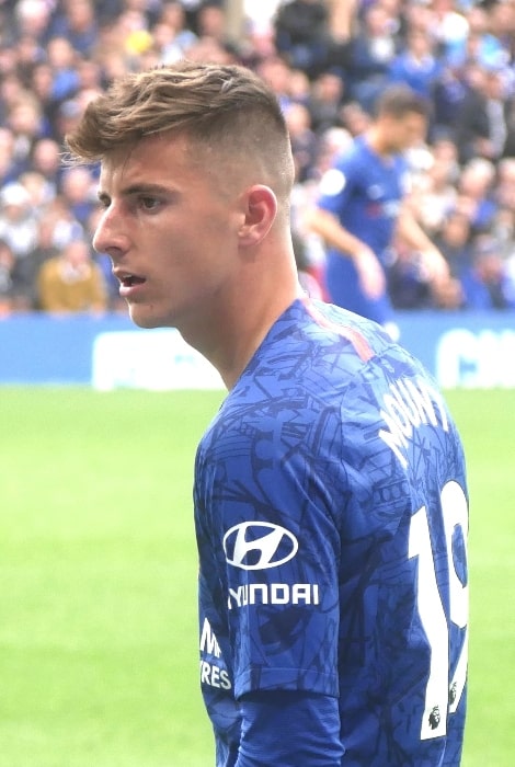 Mason Mount as seen while playing for Chelsea in 2019