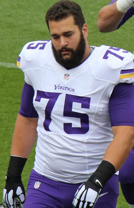 Matt Kalil as seen with the Minnesota Vikings in October 2015