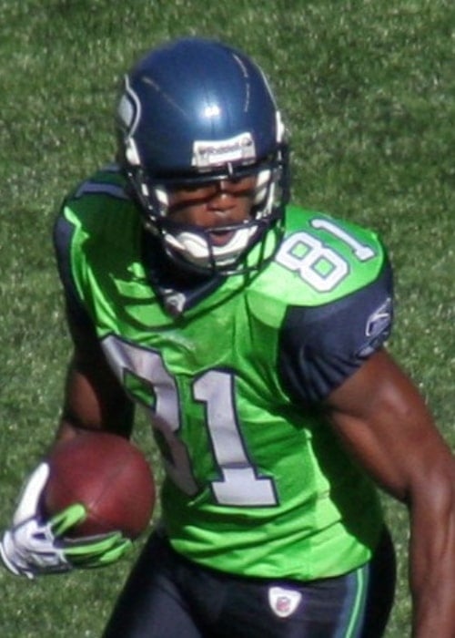 Nate Burleson as seen with the Seattle Seahawks in 2009