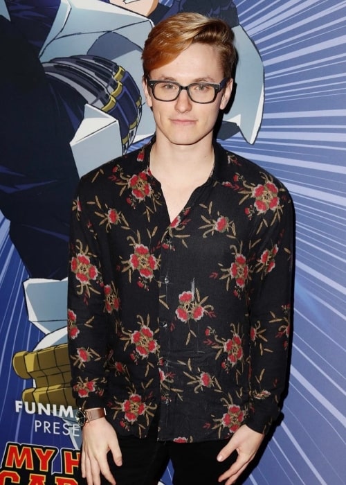 Nathan Gamble as seen while posing for the camera in March 2020