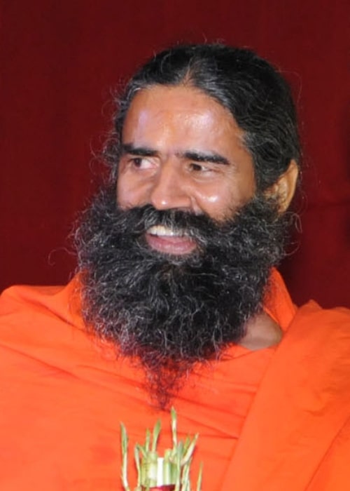 Ramdev as seen at the valedictory function of the International Yoga Fest, organised by the Ministry of AYUSH, in New Delhi, India on April 22, 2016