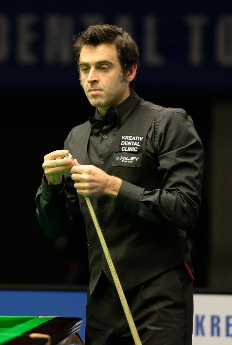 Ronnie O'Sullivan as seen during the Snooker German Masters in Berlin, Germany in 2015
