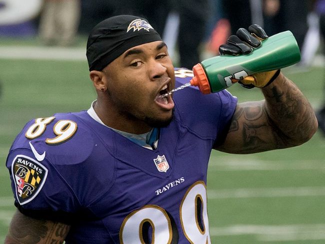 Steve Smith Sr. as seen with the Baltimore Ravens in 2014