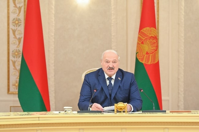 Alexander Lukashenko as seen in 2003