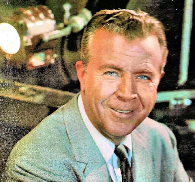 Dick Powell as seen in a publicity photo taken in 1962