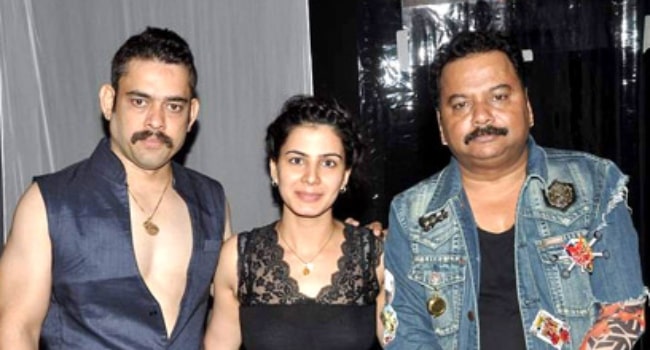 From Left to Right - Vineet Sharma, Kirti Kulhari, and Nagesh Bhosle as seen while posing for the camera in 2013