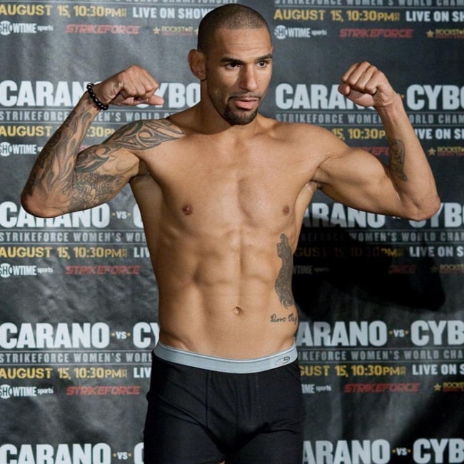 Jay Hieron as seen at the weigh-in before the Strikeforce Carano vs. Cyborg event in 2009