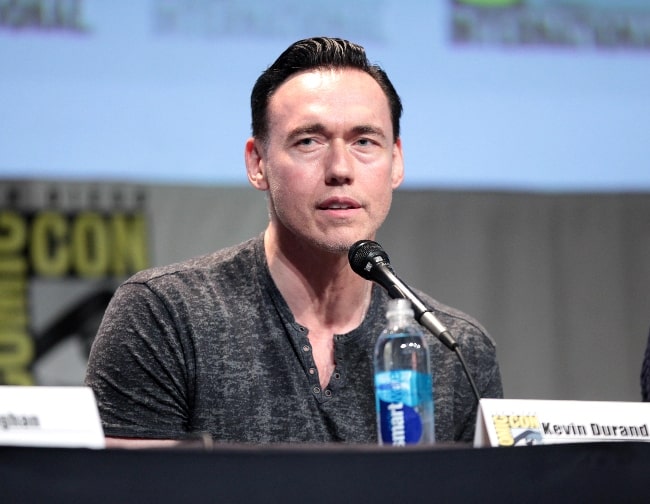 Kevin Durand as seen while speaking at the 2015 San Diego Comic Con International, for 'Entertainment Weekly Brave New Warriors', at the San Diego Convention Center in San Diego, California
