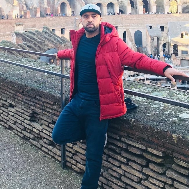 Noor Ali Zadran as seen in a picture that was taken in May 2023, at Colosseum, Rome, Italy