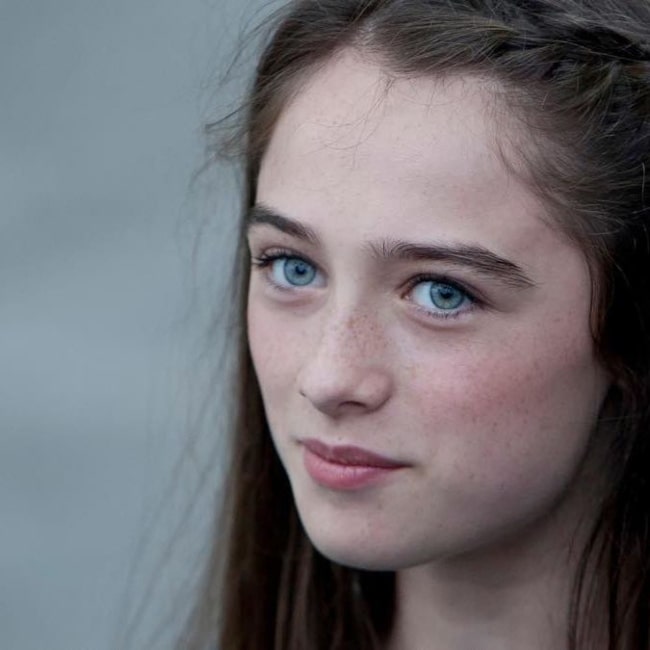 Raffey Cassidy as seen in a picture that was taken in July 2017