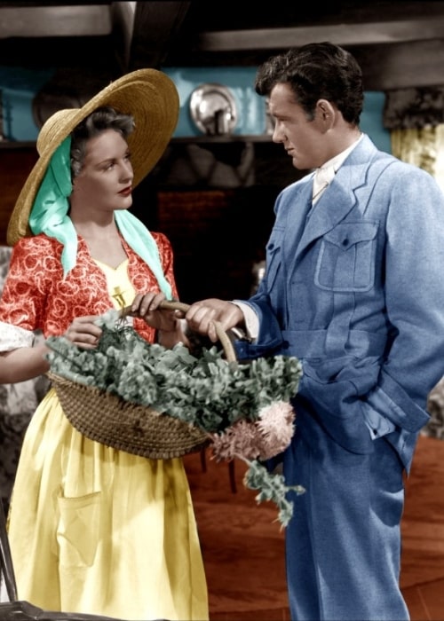 Robert Walker and Dorothy Patrick as seen in 'Till the Clouds Roll By' (1946)