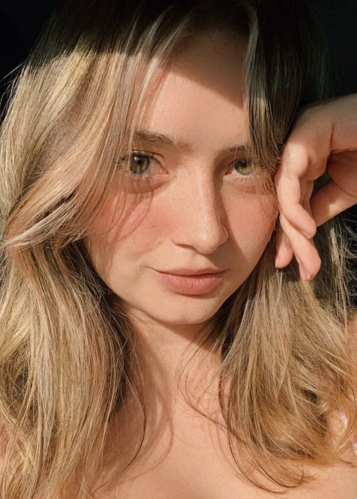 Tori D'onofrio as seen in a selfie that was taken in June 2020