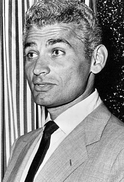 Jeff Chandler as seen in a press photo in 1958