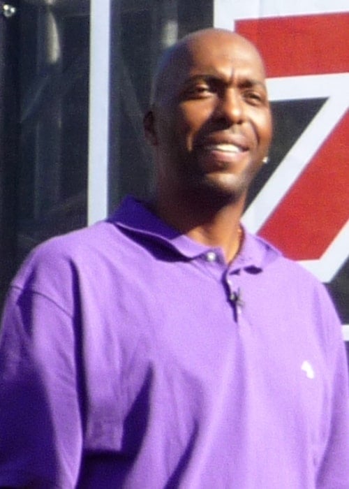 John Salley as seen during an electric shaver promotional appearance at the Rose Bowl prior to the UCLA vs. USC college football game in December 2008