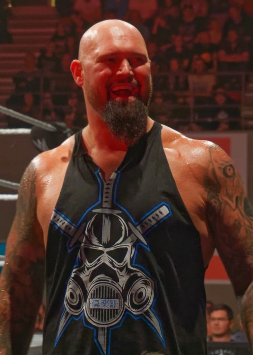 Luke Gallows as seen in a picture that was taken at a WWE show in Liège on May 12, 2017