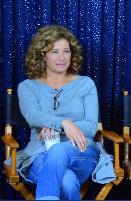 Nancy Travis as seen on the set of ABC's 'Last Man Standing' in 2012