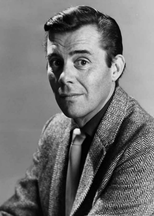 Dirk Bogarde during an appearance on the TV program Hallmark Hall of Fame