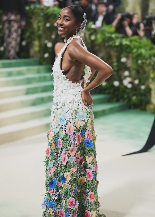 Ayo Edebiri at the MET Gala in May 2024