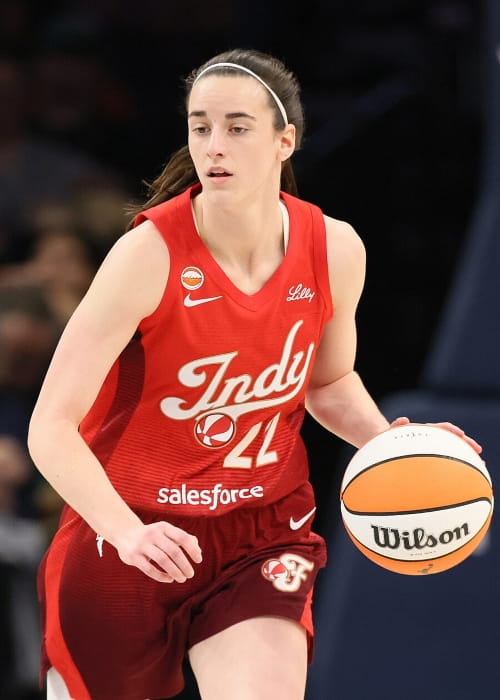 Caitlin Clark with the Indiana Fever in 2026